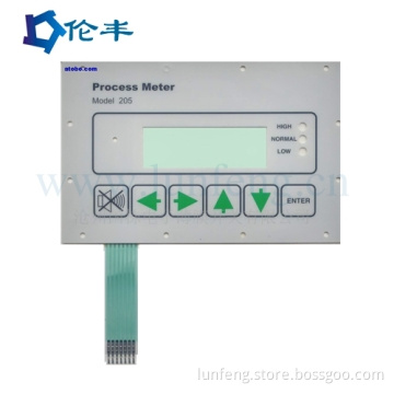 Built-in LED Light Membrane Switch,Lunfeng membrane switch